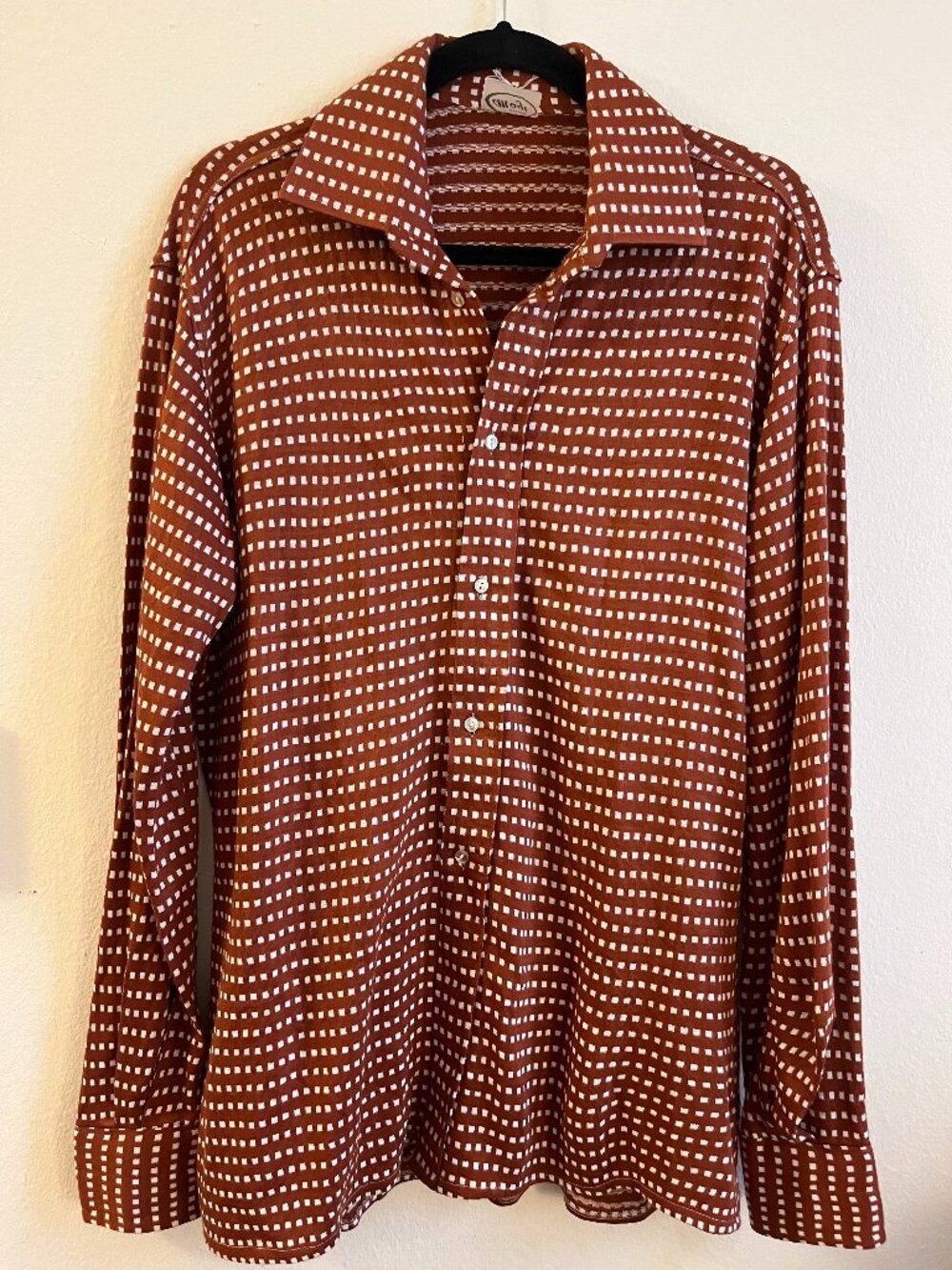 Vintage 70s men's shirt size M